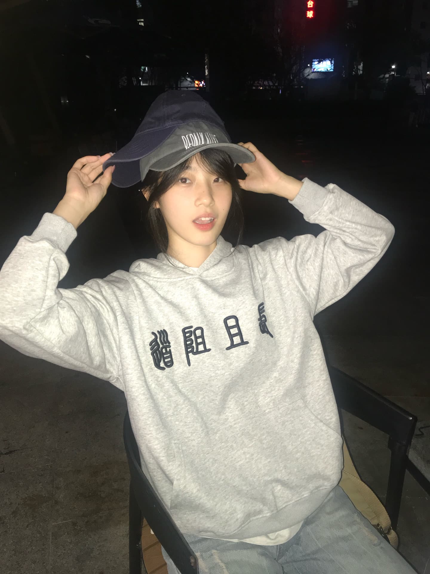 있음 선적 좋은 품질 원본 솜씨 자수 순수한 Mianhua 면 복합 후드 티 스웨터 상세 이미지 3