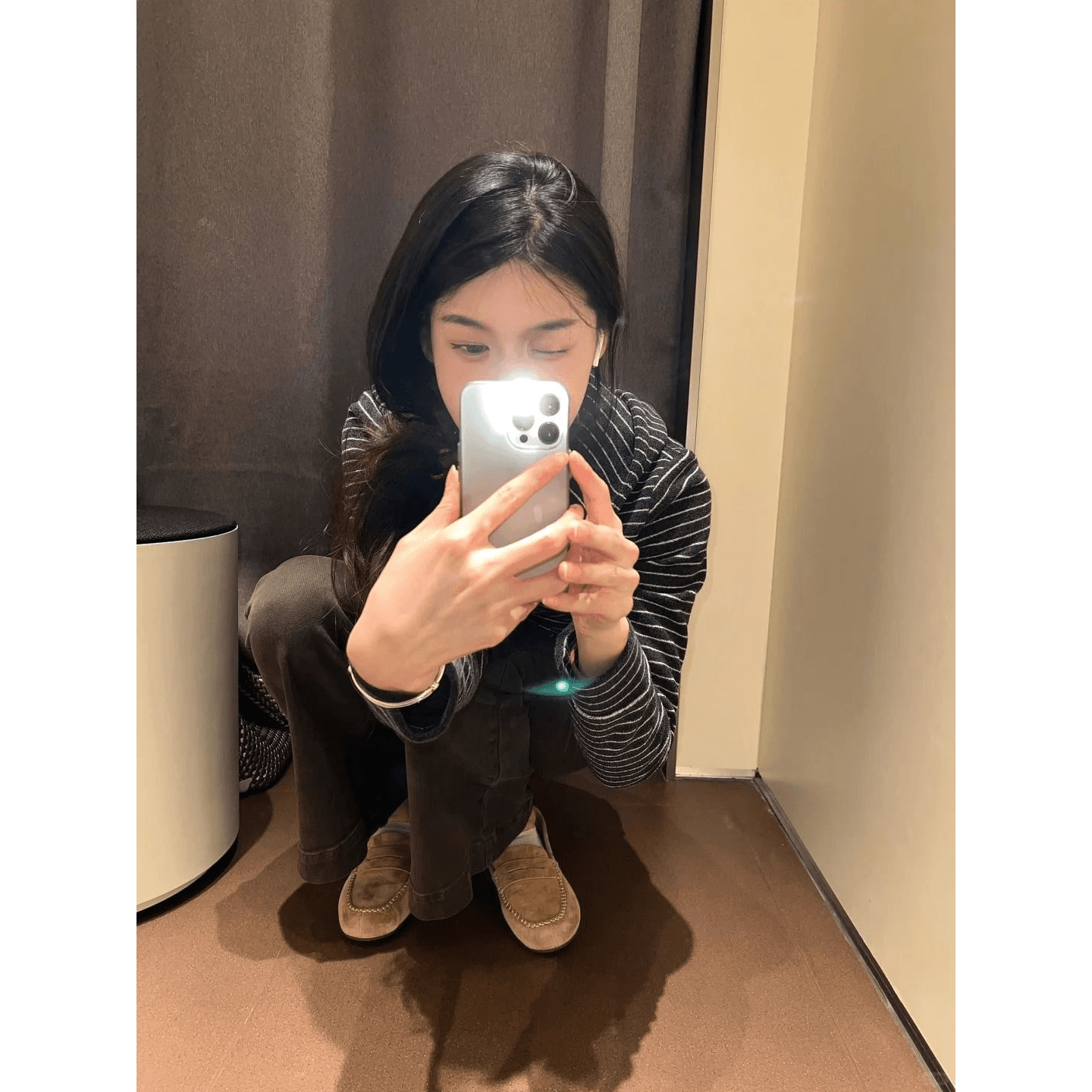 얇은 스타일 백금 지퍼 주문 가죽 표준 광저우 원본 원단 후드티 여성 이미지 5