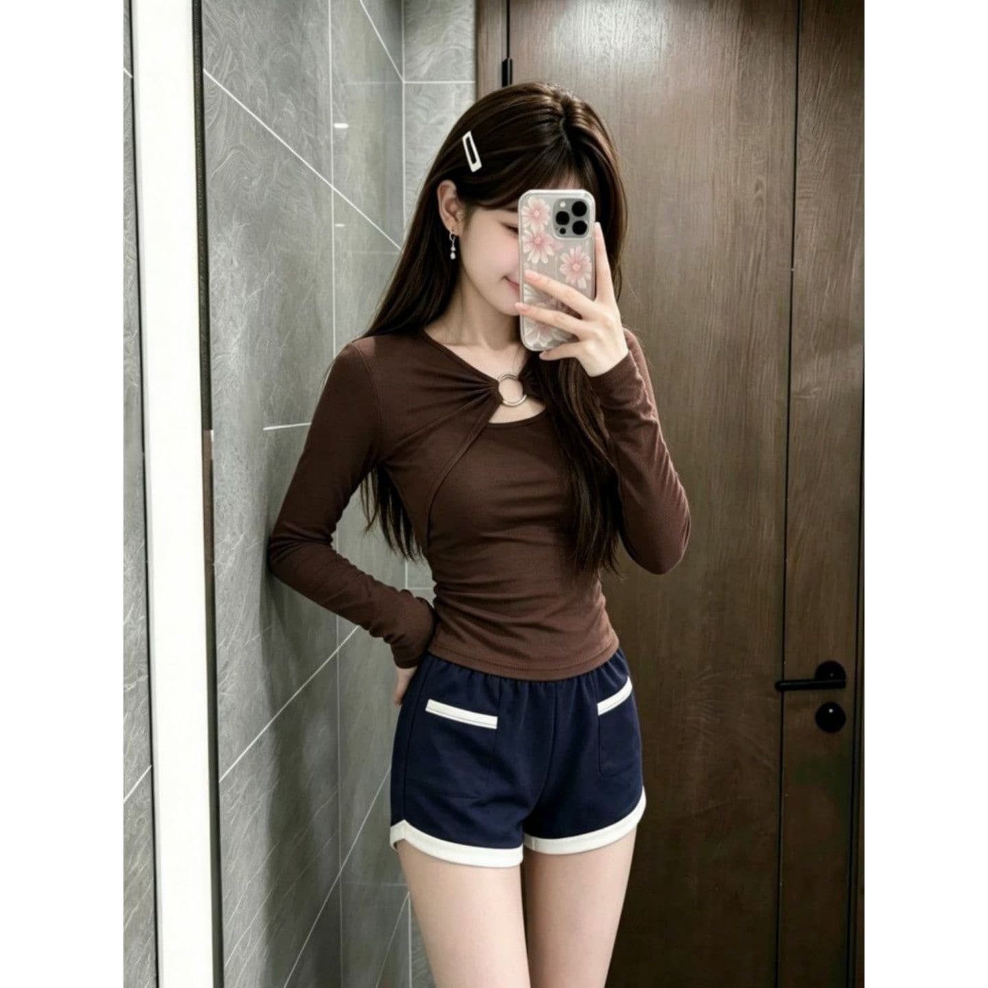 부드러운 찹쌀 양모 230 크 1 1 가을 새로운 디자인 센스 몸매 가꾸기 슬림해 보이는 품격 작은 맨위 상세 이미지 3