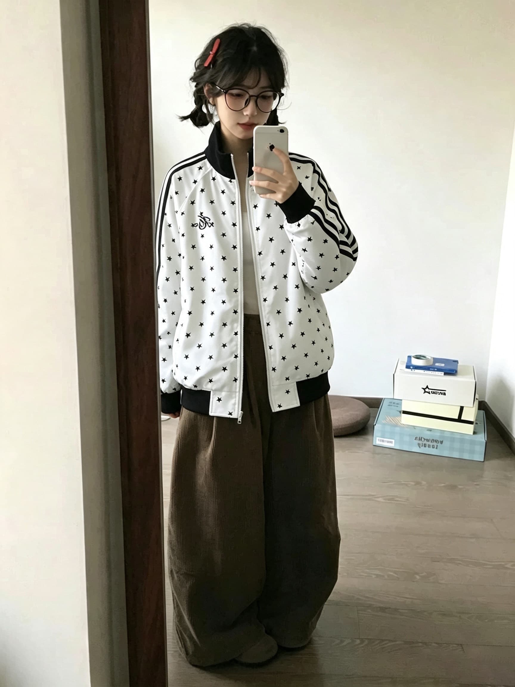 원본 솜씨 원본 원단 여성 코트 이미지 4