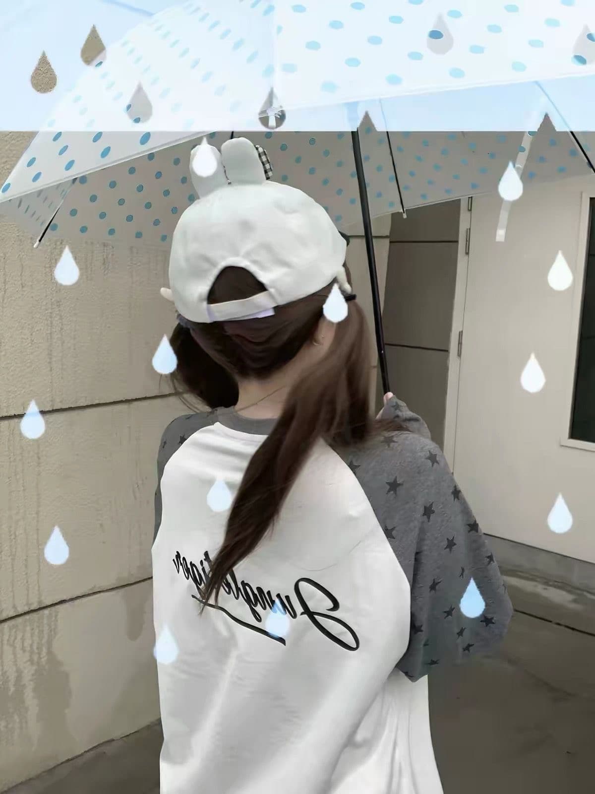 원본 솜씨 이후 패키지 칼라 순면 220 그램 프린트 긴팔 티셔츠 이미지 2
