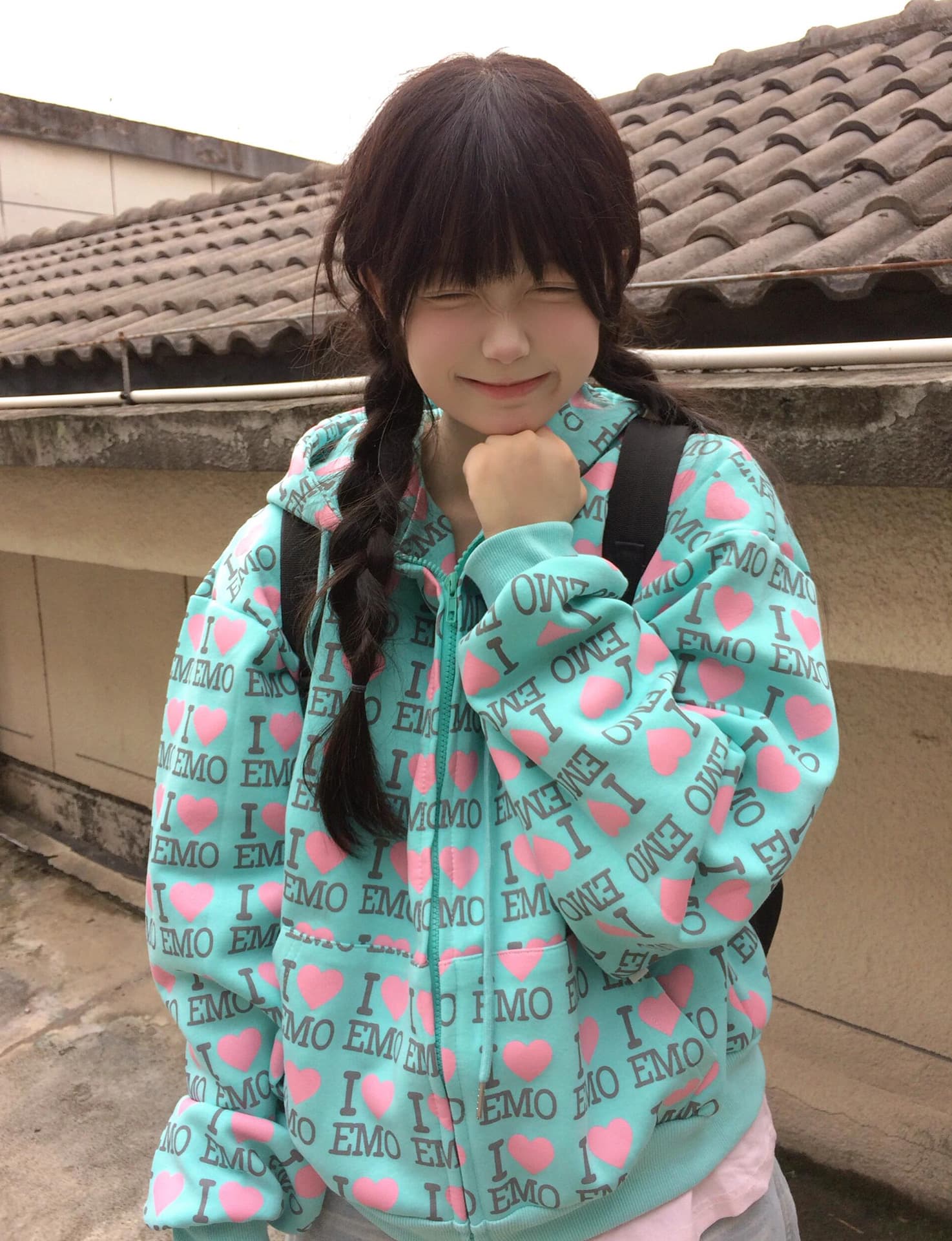 얇은 스타일 원본 크기 인사이드 펌프 이후 패키지 칼라 순수한 Mianhua 면 복합 후드티 상세 이미지 4