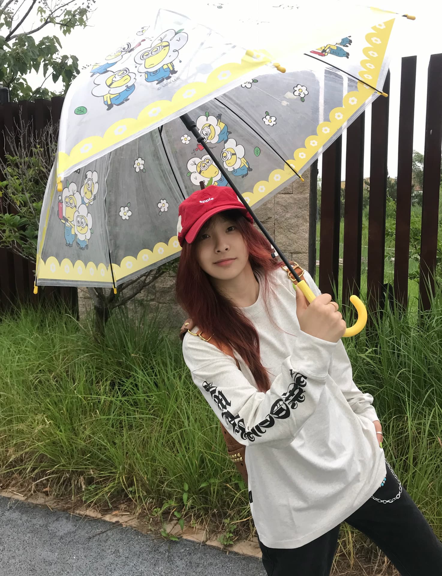 프린트 이후 패키지 칼라 19 지점 220 그램 순면 긴팔 티셔츠 이미지 2
