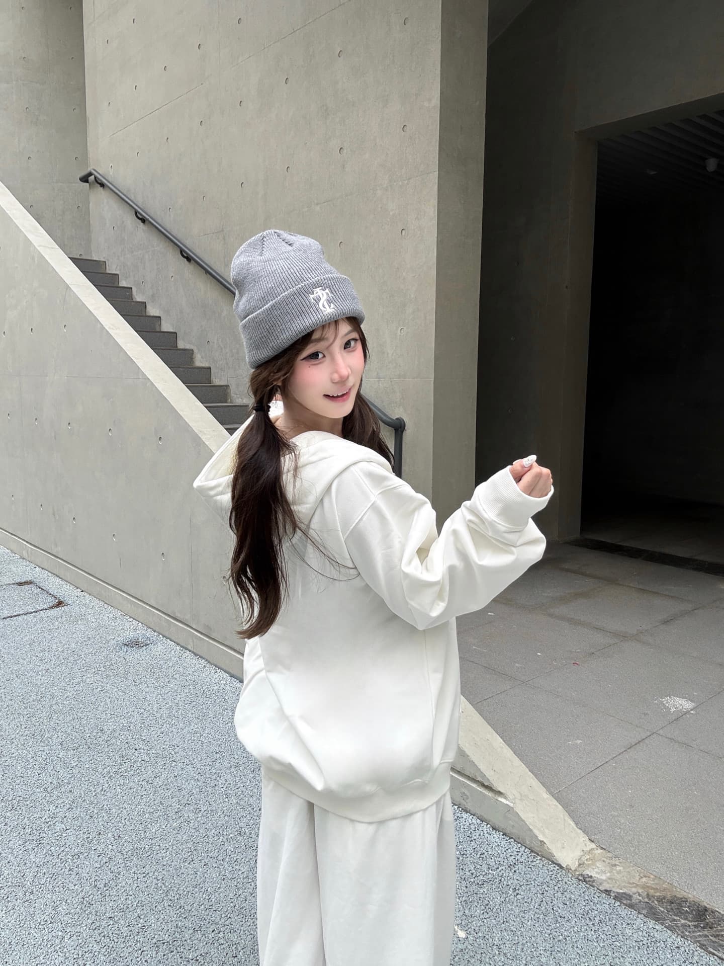 얇은 스타일 3 차원 접착제 자수 당겨서 펄프 프린트 이후 패키지 칼라 순수한 Mianhua 면 복합 후드티 상세 이미지 9