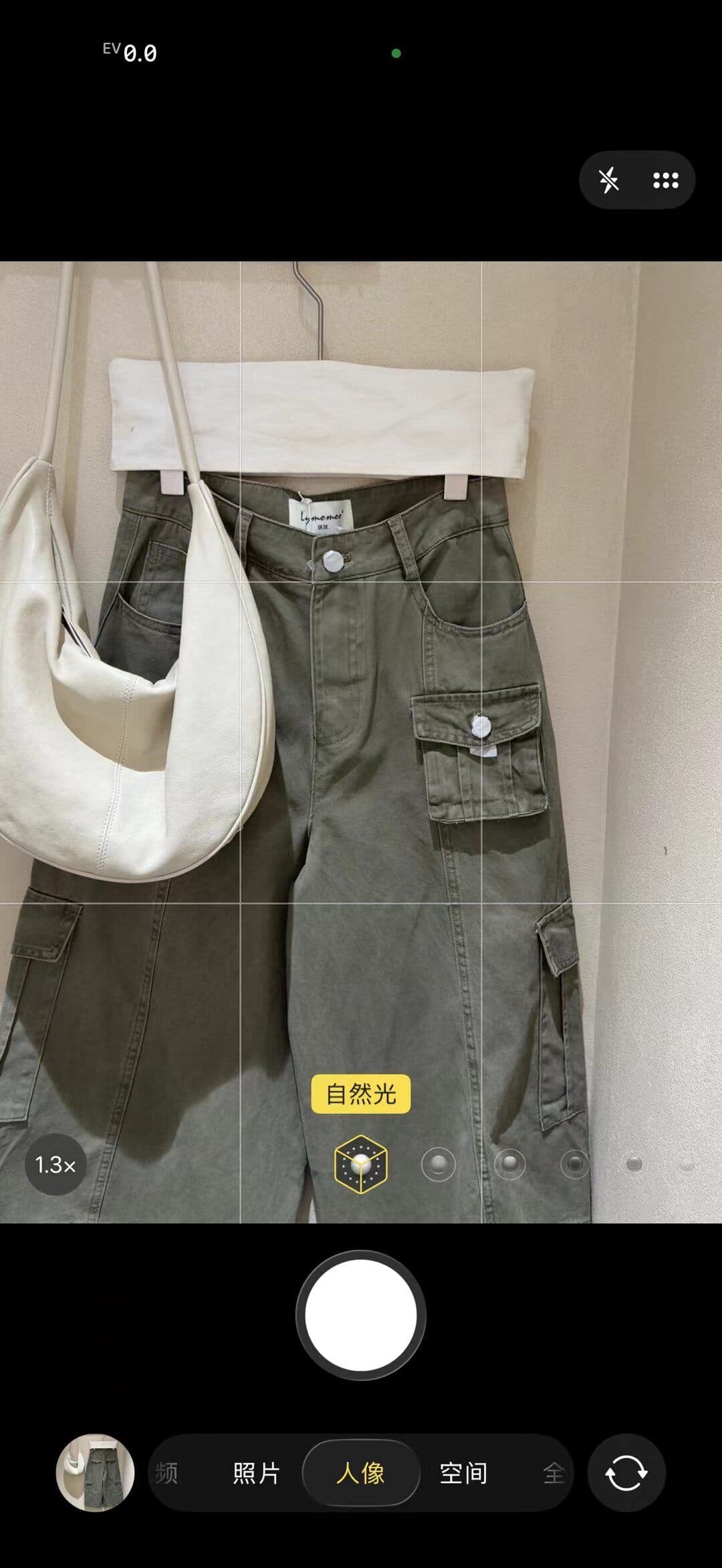 momoo 여름 드레스 새로운 한국 스타일 미니멀리즘 다용도 한 부서 디자인 센스 작은 대중 워크웨어 바람 캐주얼 바지 상세 이미지 3