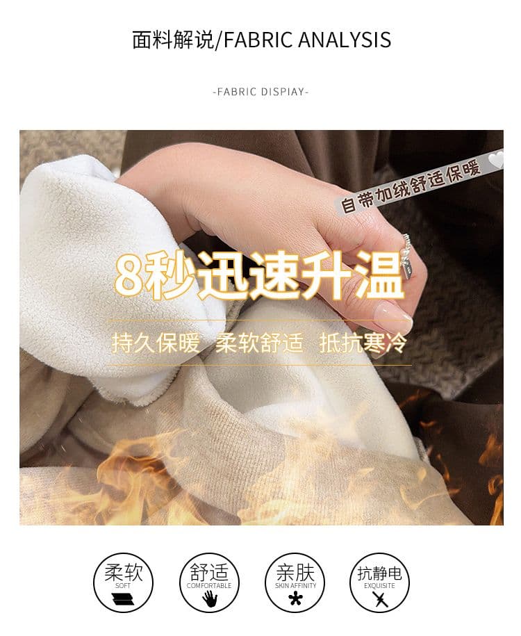 실사 특별 가격 찹쌀 플러시 복합 진짜 슈퍼 460 그램 털이 있는 후드티 가을 겨울 새로운 루즈핏 후드 보온 맨위 상세 이미지 4