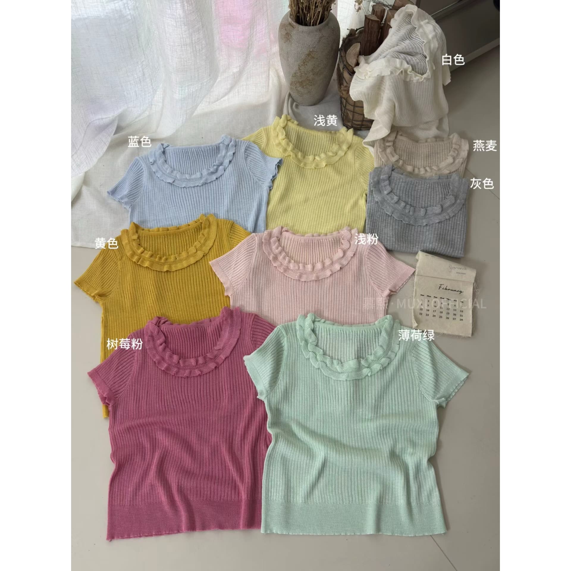 프랑스식 배색 POLO 칼라 니트 반팔 티셔츠 여성 여름 새로운 몸매 가꾸기 슬림해 보이는 작은 셔츠 고유 한 Chic 맨위 상세 이미지 1