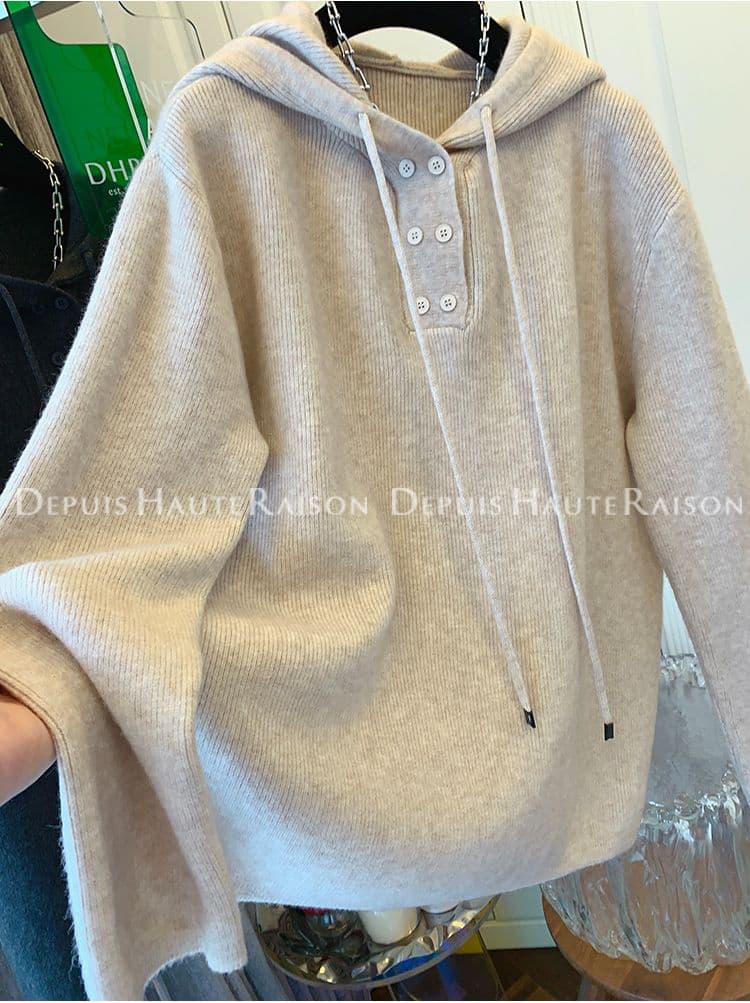 원본 원단 특별 빅 사이즈 300 근 부드러운 찹쌀 후드 루즈핏 대 에디션 표지 고기 맨위 여성 가을 겨울 상세 이미지 3