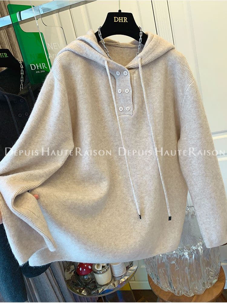 원본 원단 특별 빅 사이즈 300 근 부드러운 찹쌀 후드 루즈핏 대 에디션 표지 고기 맨위 여성 가을 겨울 상세 이미지 6