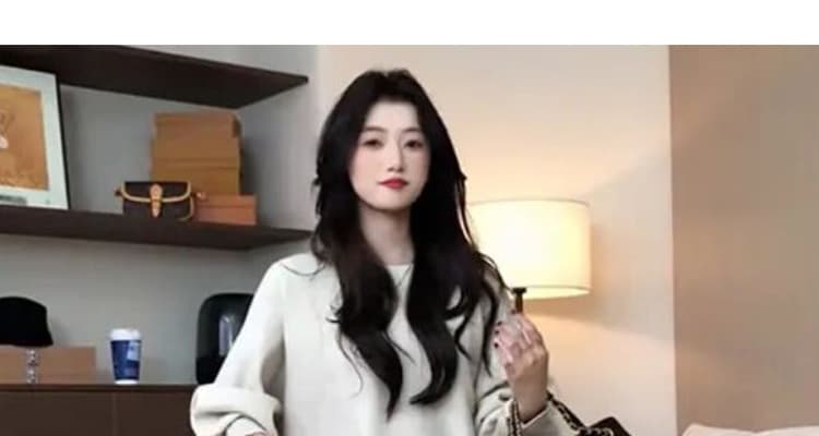 선물 물품 2026 가을 겨울 새로운 임산부 니트 박쥐 셔츠 패치워크 치마 커튼 한 부서 느슨함 느긋한 루즈핏 세트 상세 이미지 34