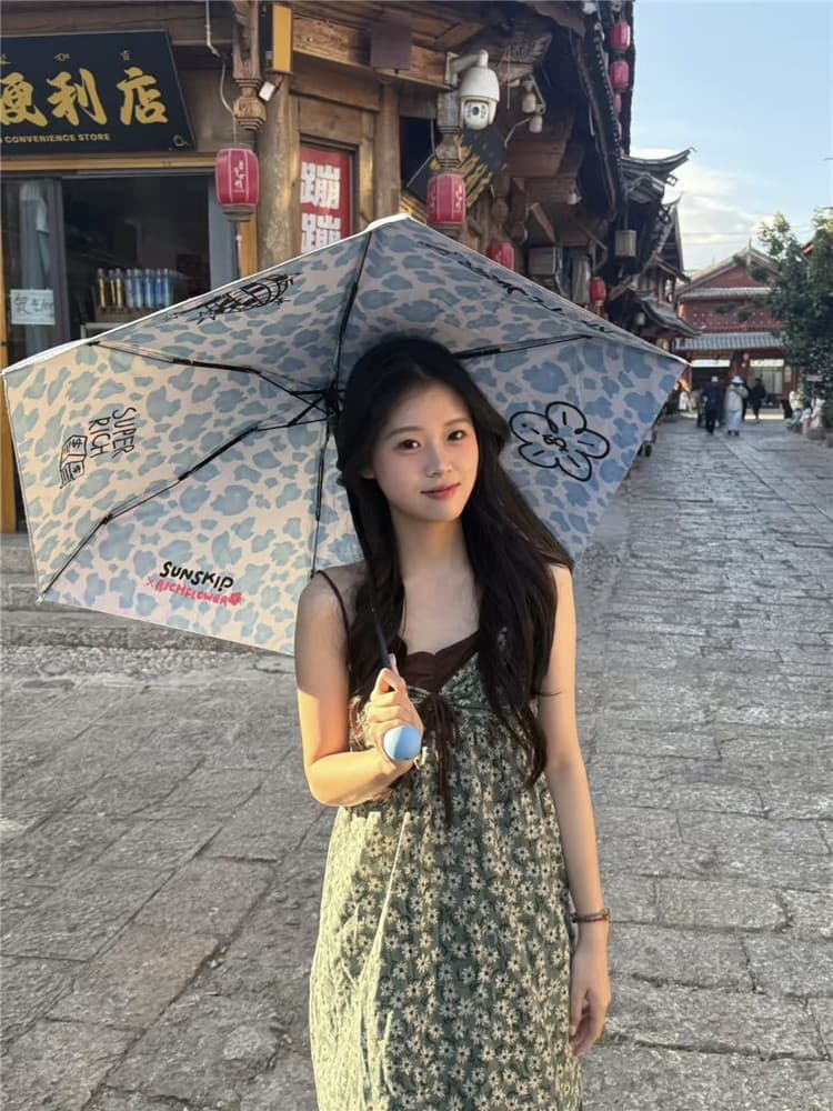 실사 면 린넨 몸매 가꾸기 슬립 드레스 슬립 미니 스커트 꽃무늬 치마 상세 이미지 3