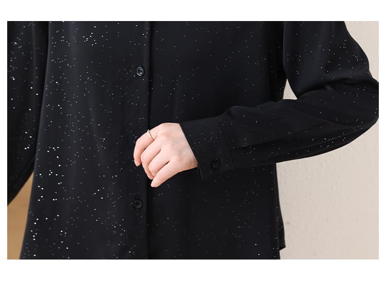 l-5xl 빅 사이즈 여성 의류 2026 새로운 자외선 차단 셔츠 한국 스타일 마이크로 뚱뚱한 소녀 루즈핏 다용도 단색 미니멀리즘 상세 이미지 21