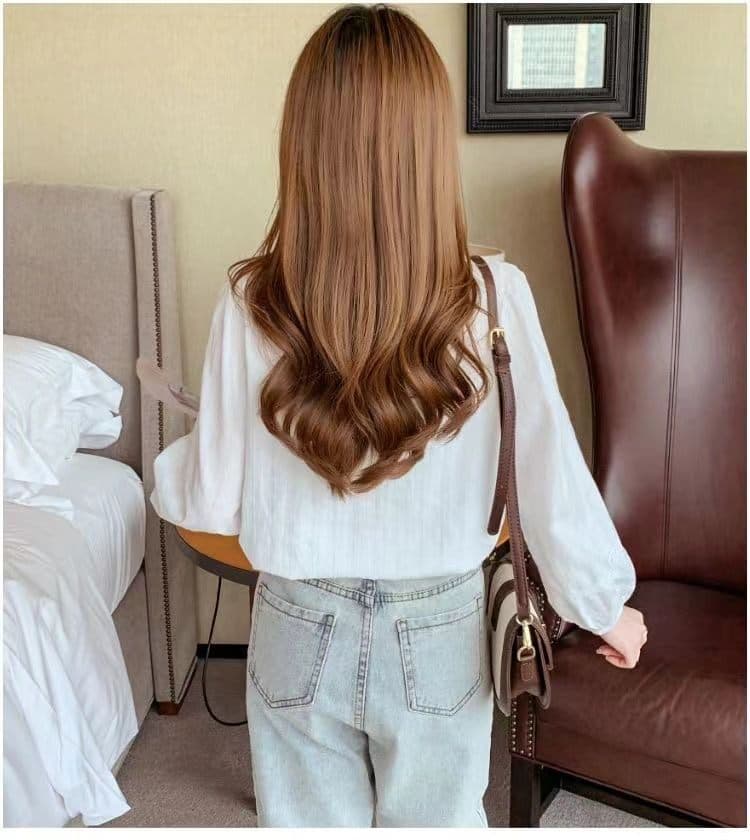 고급 여성 셔츠 새로운 긴팔 라운드 넥 자카드 프랑스식 Chic 레이스 측면 홀로우 아웃 셔츠 외국 가스 맨위 상세 이미지 1
