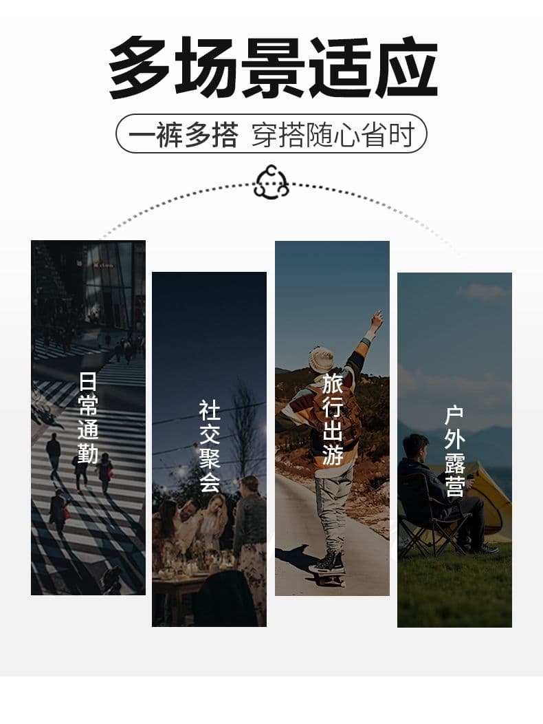 실사 2026 여름 새로운 순면 워크웨어 모통이 칼 바지 남자 루즈핏 다용도 트렌드 카모플라주 캐주얼 바지 남자 상세 이미지 8