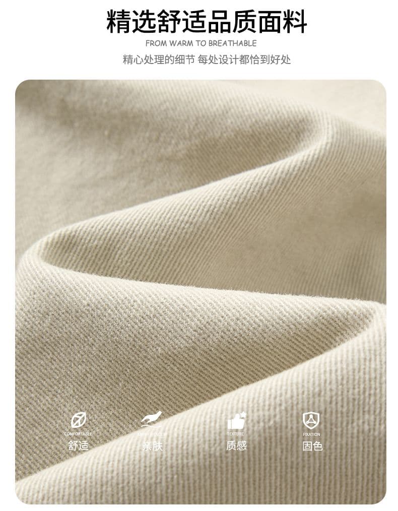 실사 여름 새로운 아메리칸 조수 브랜드 산계 빅 포켓 면 100% 워시 물 워크웨어 반바지 남자 편안함 5 점 바지 상세 이미지 7