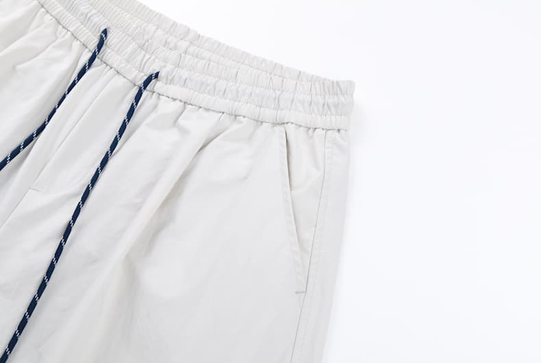 여름 자외선 차단 얼음 실크 도파민 반바지 캐주얼 남자 여자 루즈핏 스트레이트 해변 5 점 바지 상세 이미지 18