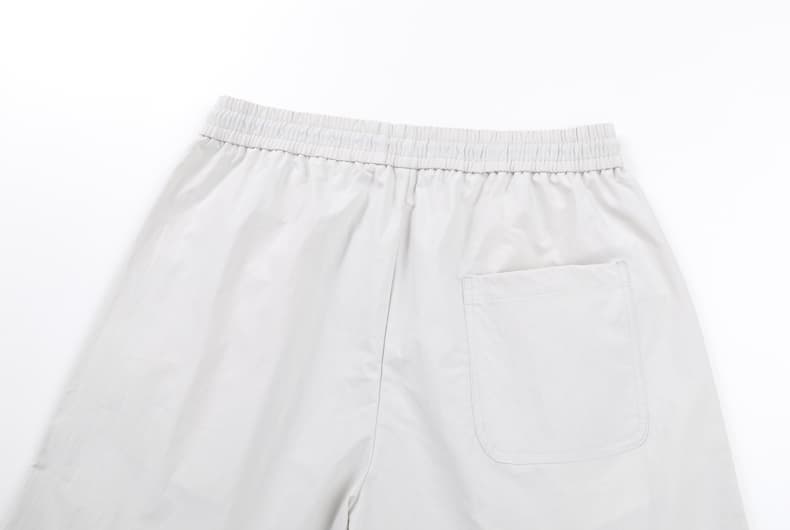 여름 자외선 차단 얼음 실크 도파민 반바지 캐주얼 남자 여자 루즈핏 스트레이트 해변 5 점 바지 상세 이미지 23