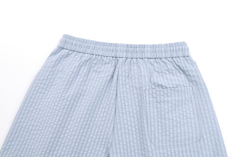 실사 여름 얼음 실크 도파민 버블 체크무늬 캐주얼 속도 건조한 반바지 남자 루즈핏 운동 해변 5 점 바지 상세 이미지 21