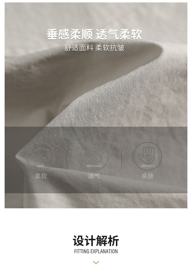 실사 여름 새로운 야외 캐주얼 반바지 남자 아메리칸 루즈핏 스트레이트 넓은 다리 트렌드 다용도 산계 오부 바지 상세 이미지 4