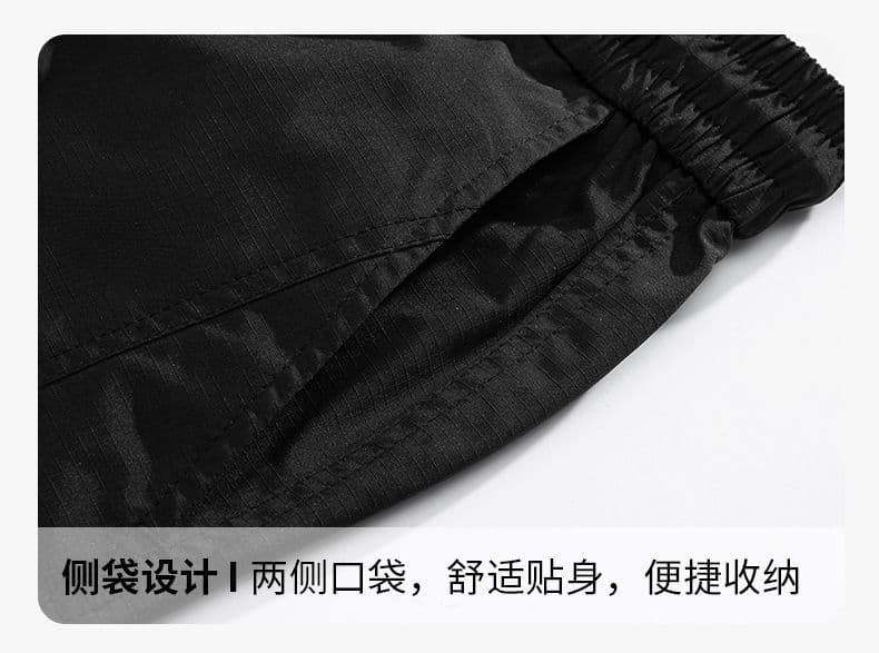 실사 여름 새로운 얼음 실크 얇은 스타일 캐주얼 반바지 남자 루즈핏 다용도 출퇴근 허리밴드 5 점 운동 바지 상세 이미지 18