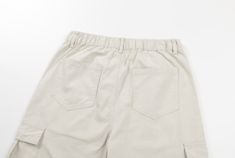 아메리칸 레트로 워시 퇴색 한 baggy 넓은 다리 워크웨어 팬츠 남녀 루즈핏 스트레이트 캐주얼 고급 센스 바닥 청소 롱 바지 상세 이미지 27