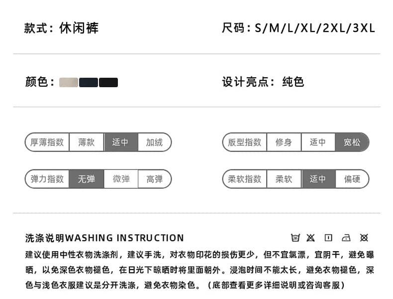 아메리칸 레트로 워싱 cleanfit 구슬 캔버스 벌채 반출 바지 남녀 중성 섹션 루즈핏 스트레이트 워크웨어 캐주얼 바지 상세 이미지 5
