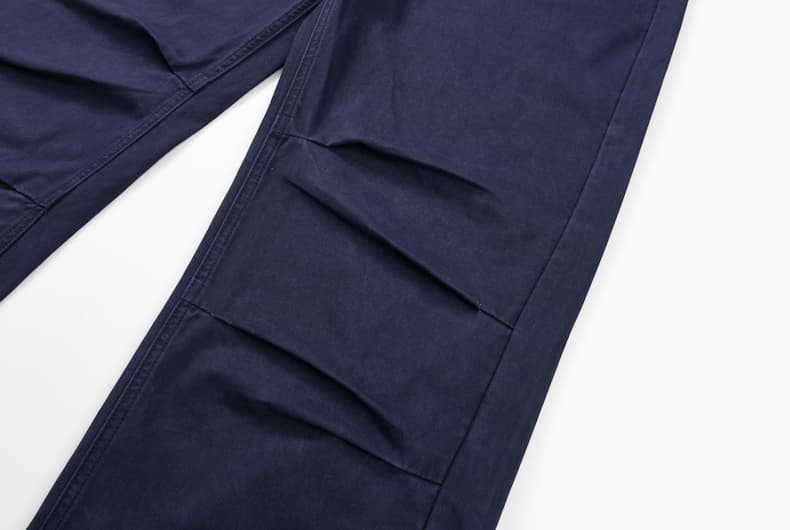 아메리칸 cleanfit 레트로 워싱 주름 워크웨어 캐주얼 바지 남자 여자 루즈핏 스트레이트 미니멀리즘 조수 브랜드 긴 바지 상세 이미지 23