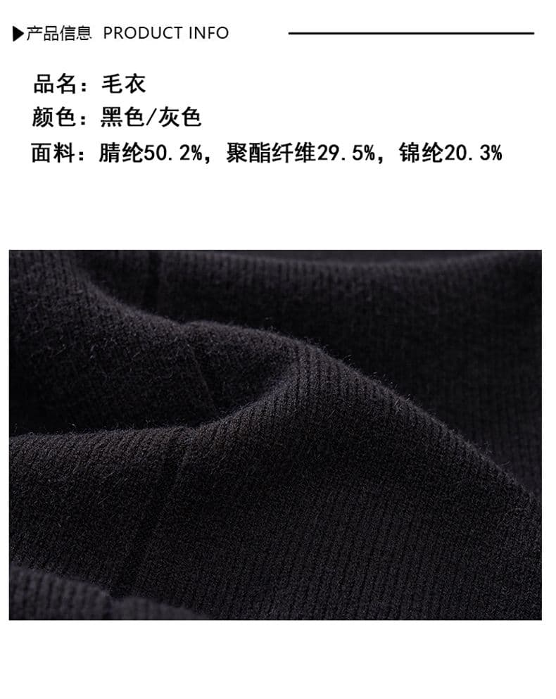 실사 2026 가을 겨울 새로운 니트 재킷 남녀 아메리칸 조수 브랜드 스탠드 칼라 오픈 가디건 캐주얼 루즈핏 모직물 스웨터 상세 이미지 2