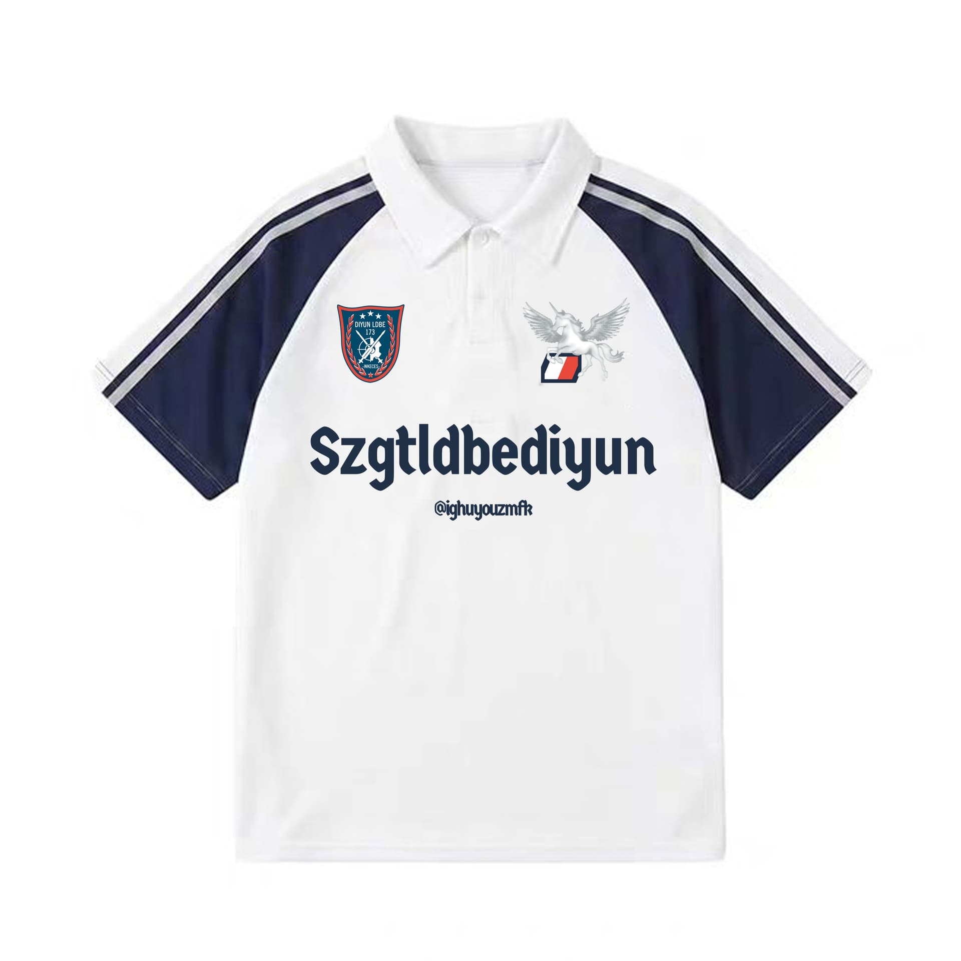 경관 그림 남자 바 면 반팔 티셔츠 남녀 커플룩 여름 한 부서 루즈핏 삽입 어깨 소매 POLO 칼라 맨위 이미지 5