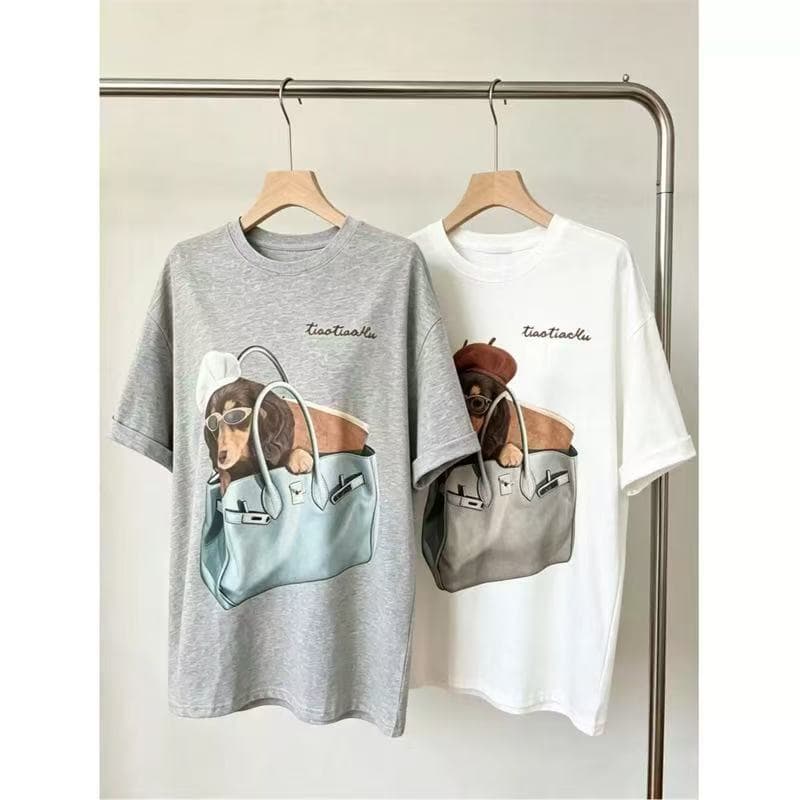 조수 브랜드 반팔 셔츠 여성 여름 디자인 센스 작은 대중 프랑스식 Chic 레트로 chic 홍콩 느낌 맨위 상세 이미지 2