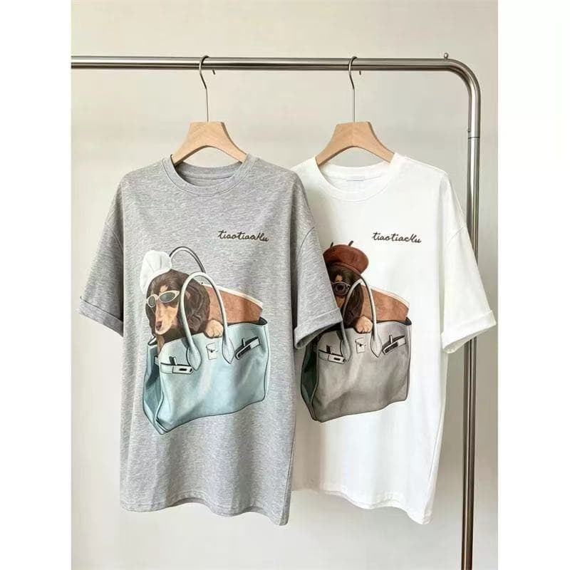 조수 브랜드 반팔 셔츠 여성 여름 디자인 센스 작은 대중 프랑스식 Chic 레트로 chic 홍콩 느낌 맨위 상세 이미지 6