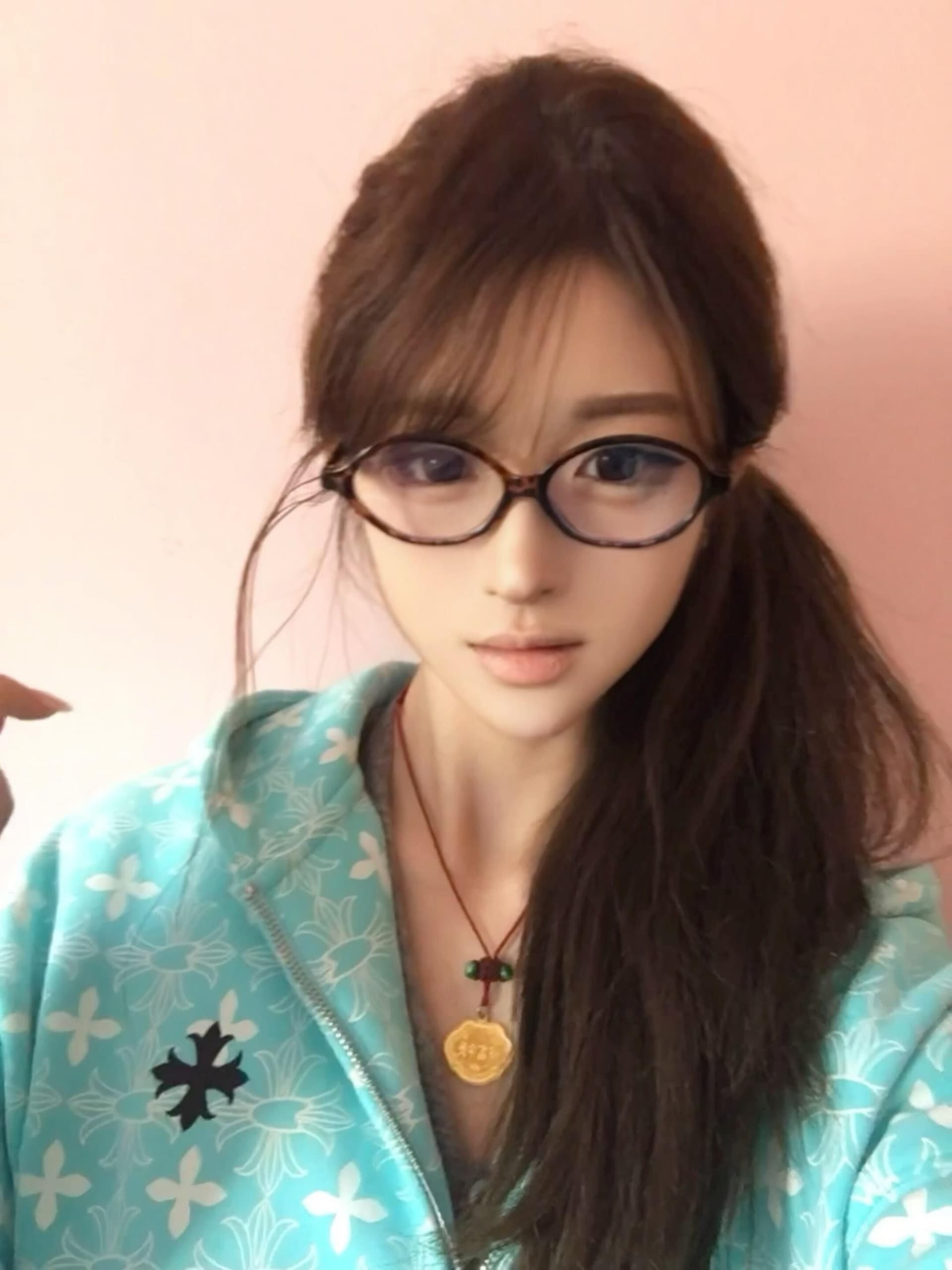 순수한 Mianhua 면 가을 겨울 카디건 코트 털이 있고 두꺼운 형제 특별 알파벳 십자가 후드 티 스웨터 여성 상세 이미지 3