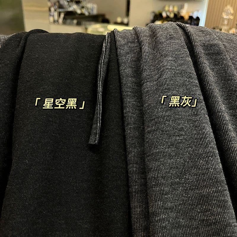 한 부서 롱 코트 찹쌀 봄 가을 3종 세트 오픈 가디건 와이드 레그 팬츠 슬립 새로운 패션 트렌드 세트 이미지 5