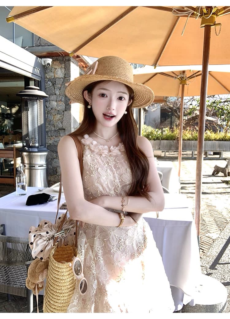사랑 봄 사쿠라 절묘한 자수 꽃 꼬집기 허리 행침 목 치마 상세 이미지 2