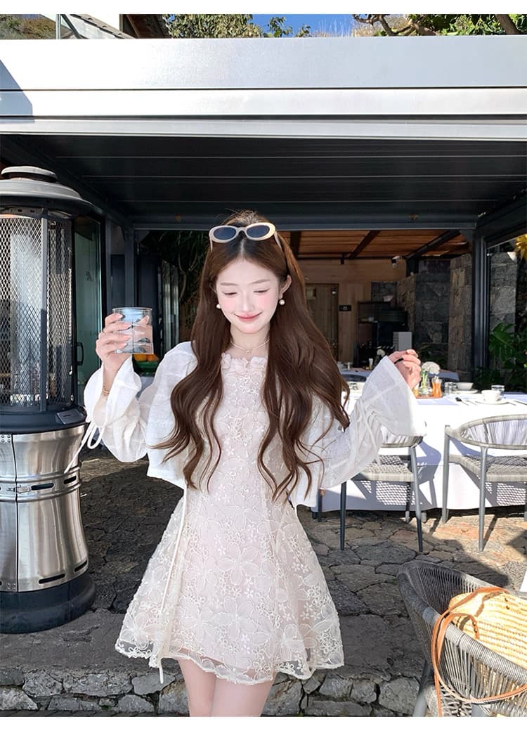 사랑 봄 사쿠라 절묘한 자수 꽃 꼬집기 허리 행침 목 치마 상세 이미지 3