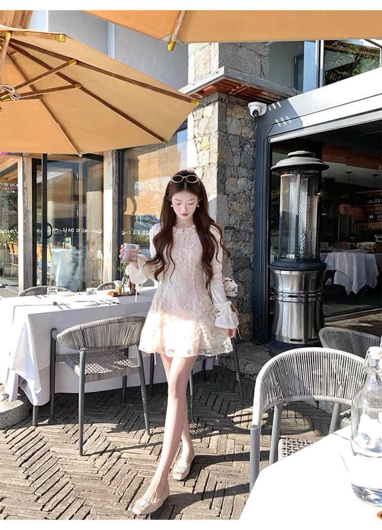 사랑 봄 사쿠라 절묘한 자수 꽃 꼬집기 허리 행침 목 치마 상세 이미지 9