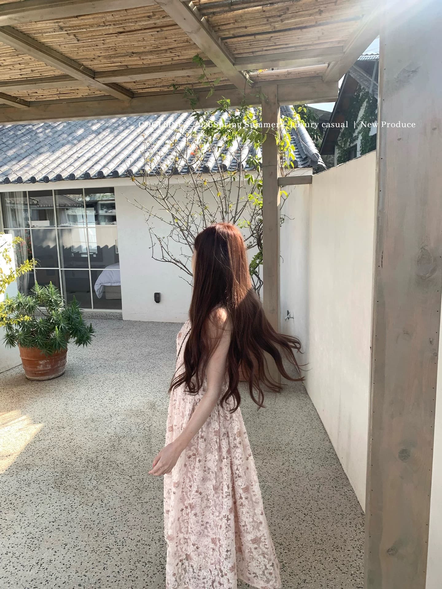 꽃 집 소녀 3 차원 꽃 봄 여름 드레스 이미지 4