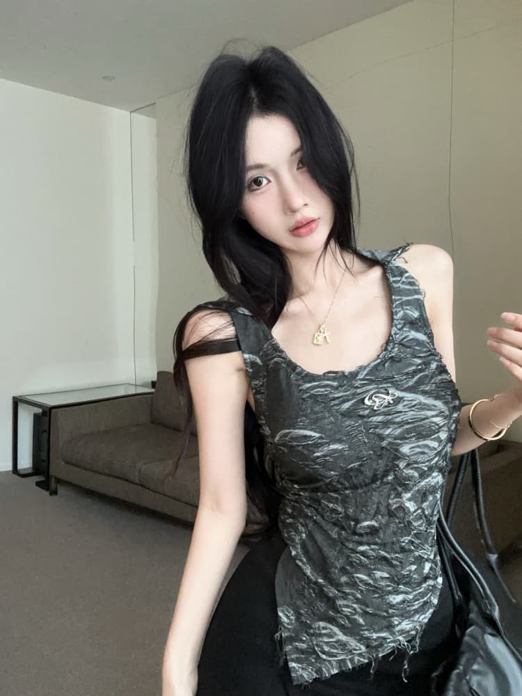 실사 정가 불모지 바람 레이스 디자인 센스 패치워크 후드 티셔츠 몸매 가꾸기 맨위 상세 이미지 3