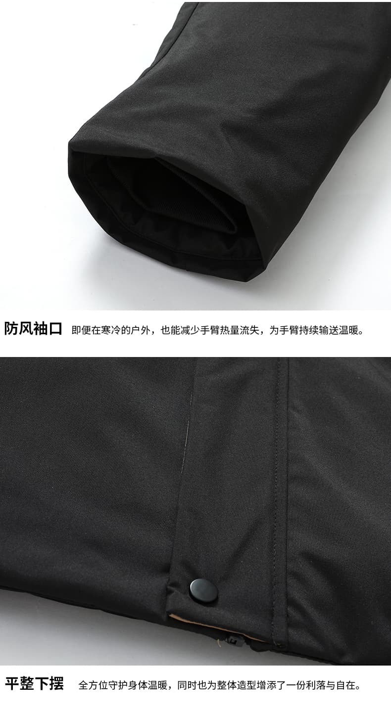 중노년 새로운 보온 면 의류 남성 겨울 방풍 털이 있고 두꺼운 면 옷 흑연 알켄 두꺼운 목화 진딧물 재킷 상세 이미지 21