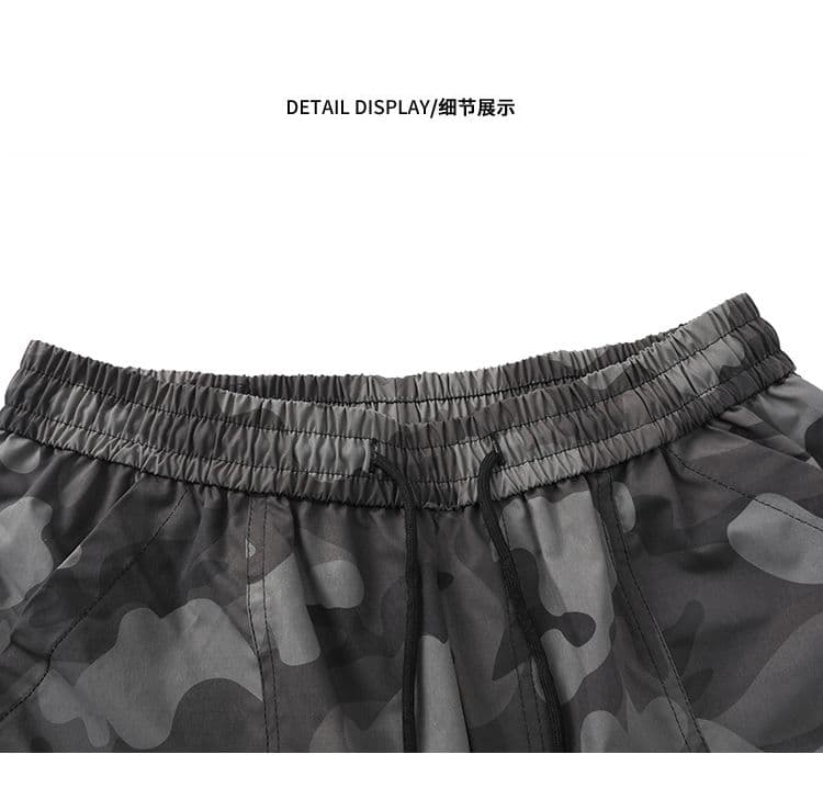 캐주얼 운동 카모플라주 남성 조수 브랜드 봄 가을 겨울 새로운 루즈핏 스트레이트 긴 바지 낙하산 병 바지 기타 주머니 워크웨어 팬츠 상세 이미지 6