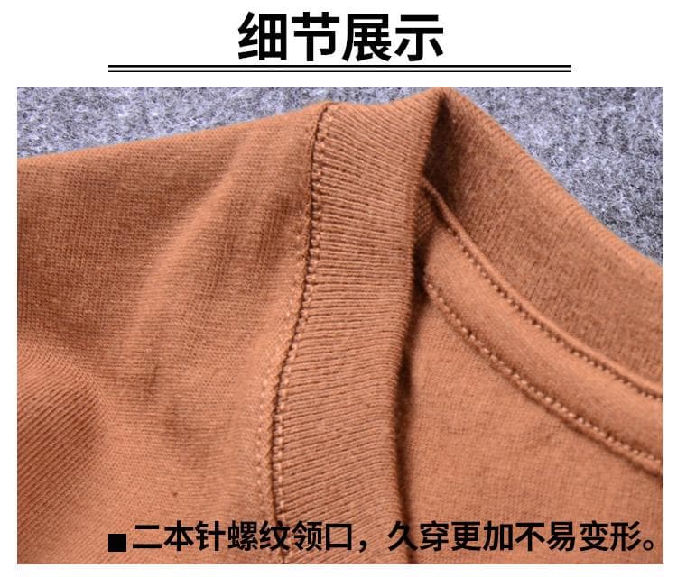국경 간 새로운 캐주얼 단색 루즈핏 반팔 티셔츠 남성 여름 면 소재 순면 운동 맨위 티셔츠 실행 금액 섹션 상세 이미지 4