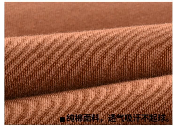 국경 간 새로운 캐주얼 단색 루즈핏 반팔 티셔츠 남성 여름 면 소재 순면 운동 맨위 티셔츠 실행 금액 섹션 상세 이미지 5
