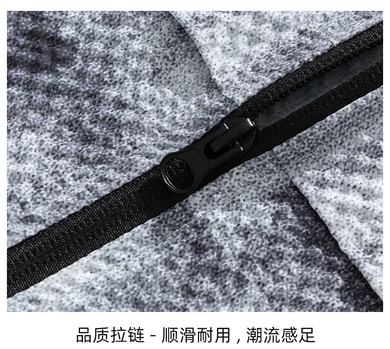 얼음 센스 염색 Seersucker 후드 티 스웨터 반팔 반바지 두 세트 남성 여름 캐주얼 운동 착용 가져 가라. 세트 상세 이미지 22