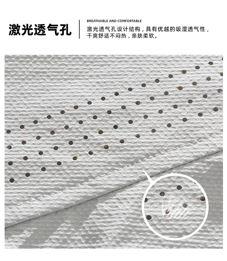 배색 지퍼 남성 얼음 센스 통기성 차가운 센스 스포츠 슈트 여름 캐주얼 운동 트렌드 착용 가져 가라. 투피스 세트 상세 이미지 7