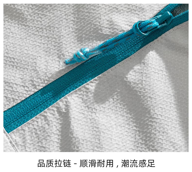 배색 지퍼 남성 얼음 센스 통기성 차가운 센스 스포츠 슈트 여름 캐주얼 운동 트렌드 착용 가져 가라. 투피스 세트 상세 이미지 24