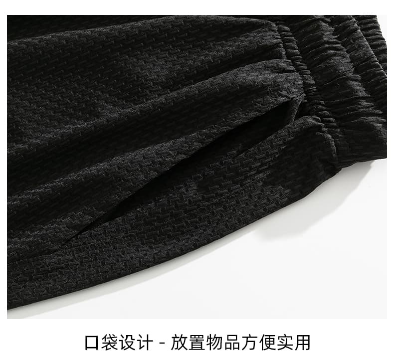 아메리칸 속도 건조한 핫셀블라드 선 배색 라운드 넥 반팔 남자 여름 새로운 통기성 운동 티셔츠 루즈핏 캐주얼 반소매 상세 이미지 27