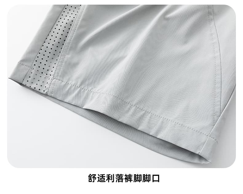 아메리칸 메쉬 통기성 운동 반바지 남자 봄 높음 거리 다용도 캐주얼 해변 바지 조수 브랜드 스트레이트 5 점 바지 상세 이미지 7