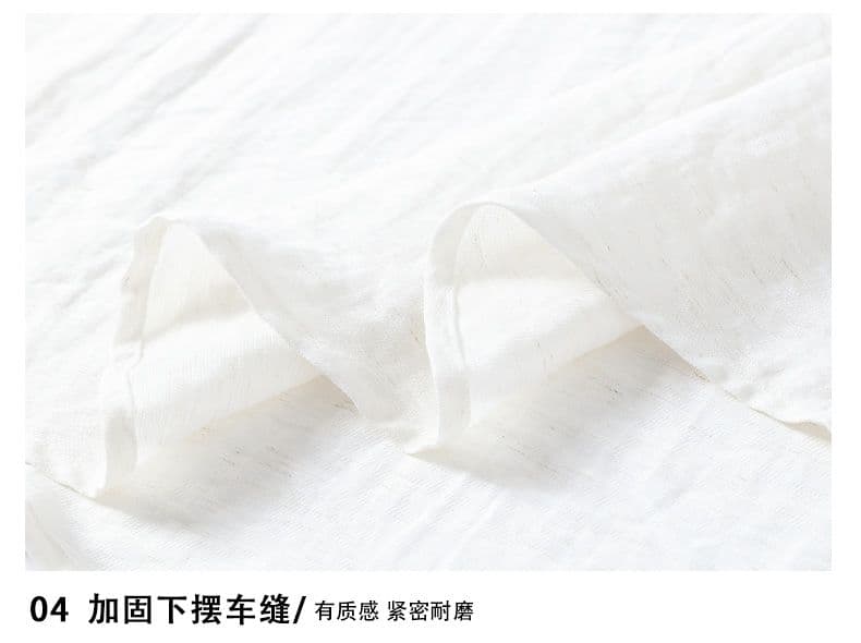 새로운 아마 V넥 오래된 돈 바람 반팔 티셔츠 남성 미니멀리즘 단색 조수 브랜드 악당 잘 생긴 POLO 셔츠 캐주얼 맨위 상세 이미지 14