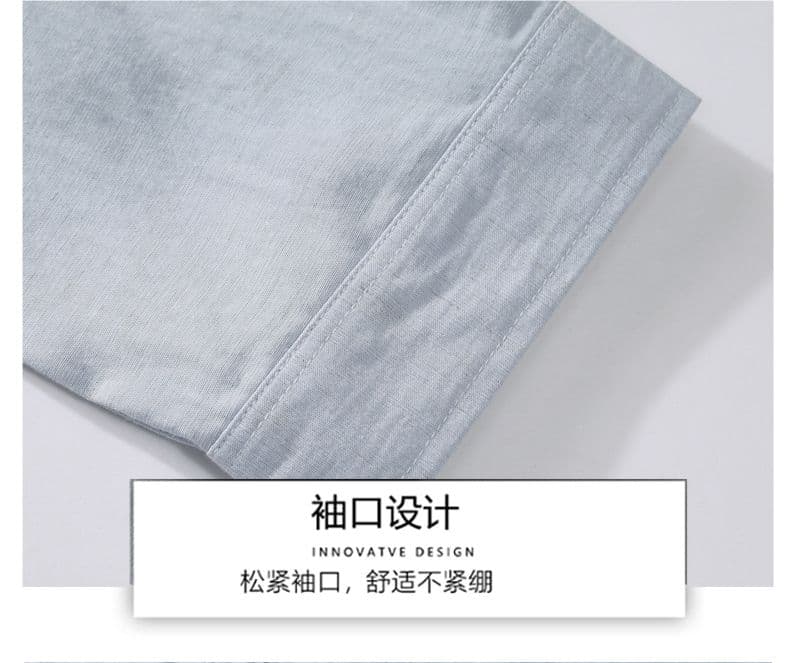 주간 실크 아마 중간 소매 셔츠 루즈핏 캐주얼 미니멀리즘 인기 다용도 편안함 단색 맨위 새로운 여름 셔츠 상세 이미지 19