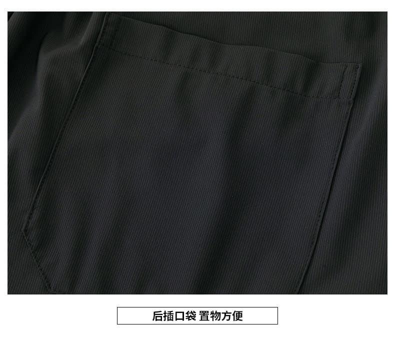 국경 간 트렌드 여름 높음 폭탄 단색 차가운 센스 낙하산 병 얼음 실크 바지 남성 플랫 구두 스트레이트 와이드 레그 팬츠 캐주얼 긴 바지 상세 이미지 4